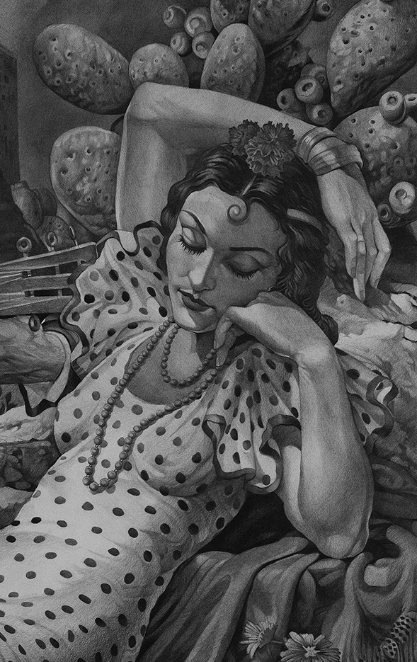 'La Gitana' Fine Art Print